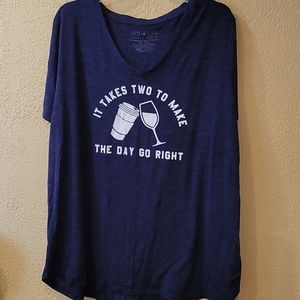 ❤Plus size graphic tee